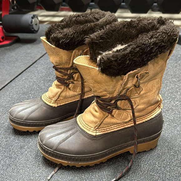 Men’s Sorel Badger Boots Size 8 - Picture 1 of 9